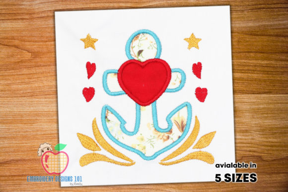 Anchor with Heart Applique Review