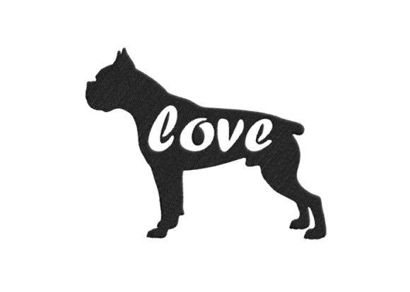 Boxer Silhouette: A Holiday Embroidery Review