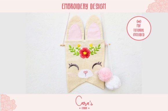 Bunny Banner in the Hoop: A Craft Fair Review
