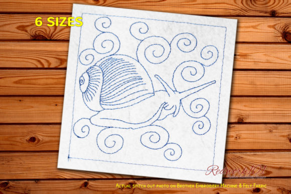 Garden Snail Redwork: A Designer’s Review