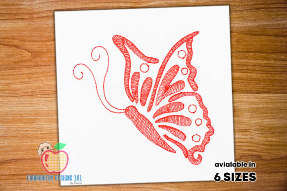 Review: Beautiful Abstract Butterfly Sketch for Craft Fairs