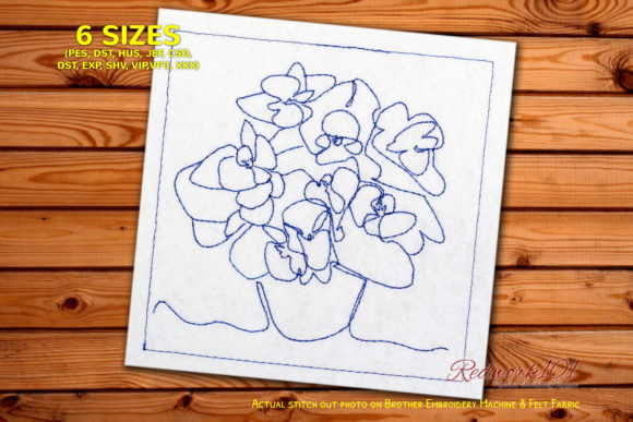 Review: Blooming Begonia Lineart for Craft Fairs