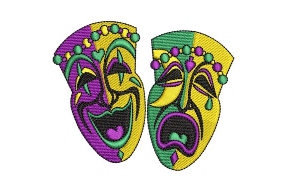Reviewing Mardi Gras Happy-Sad Faces for Gifts
