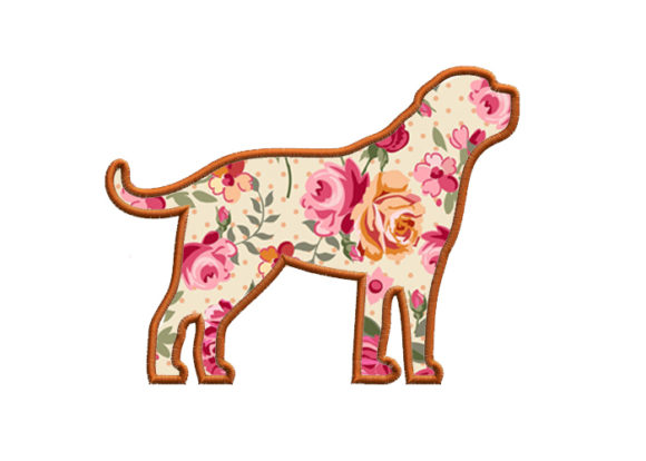 Reviewing the Saint Bernard Applique Design