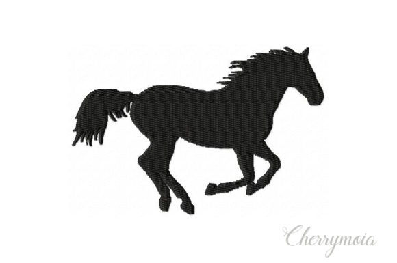 Running Horse Silhouette: A Designer's Review for Business Merch