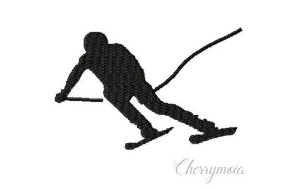 Skier Silhouette: A Designer's Review for Boutique Sweatshirts