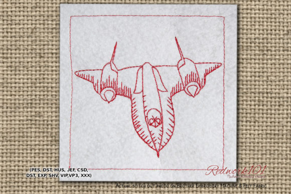 SR-71 Blackbird Redwork: A Pro Review